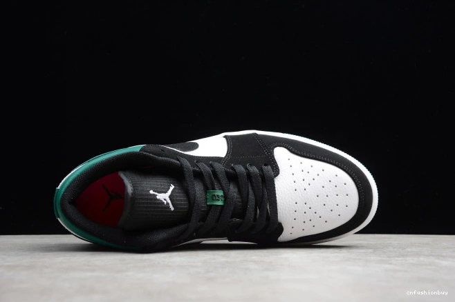 Jordan White 553558-113 Mystic Green Black 1 Air Low 1003